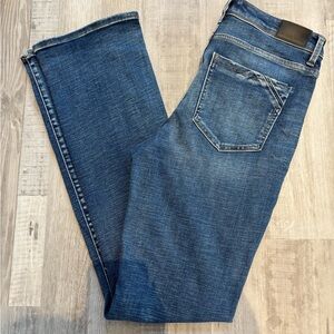 Buckle Men's Blue Tailored Bootcut Jeans 30x34